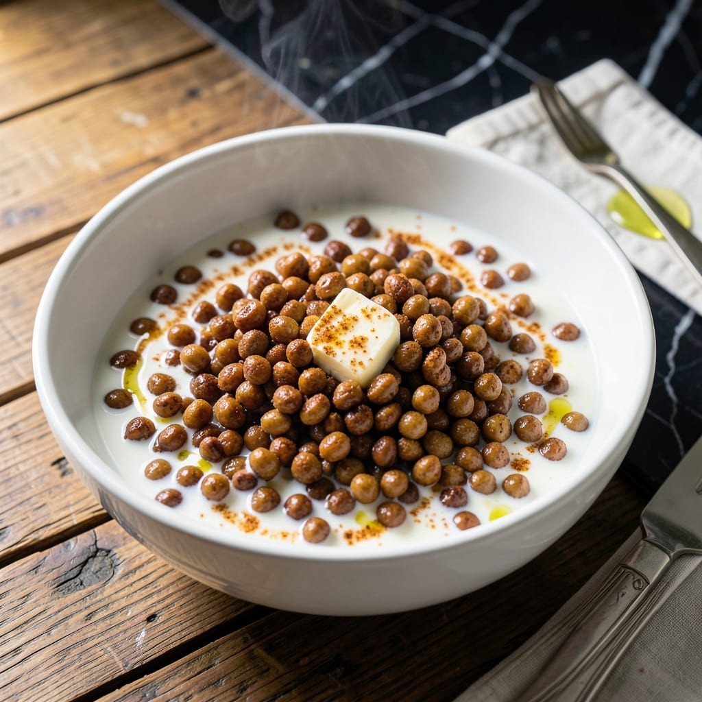 Grape Nuts Hot Cereal Recipe: Warm and Nutty Breakfast Bowl example with annotations