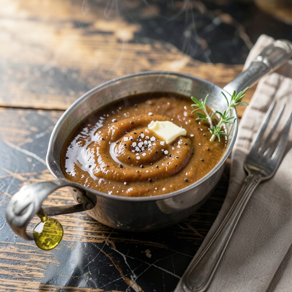 gravy recipe no broth detailed visual guide
