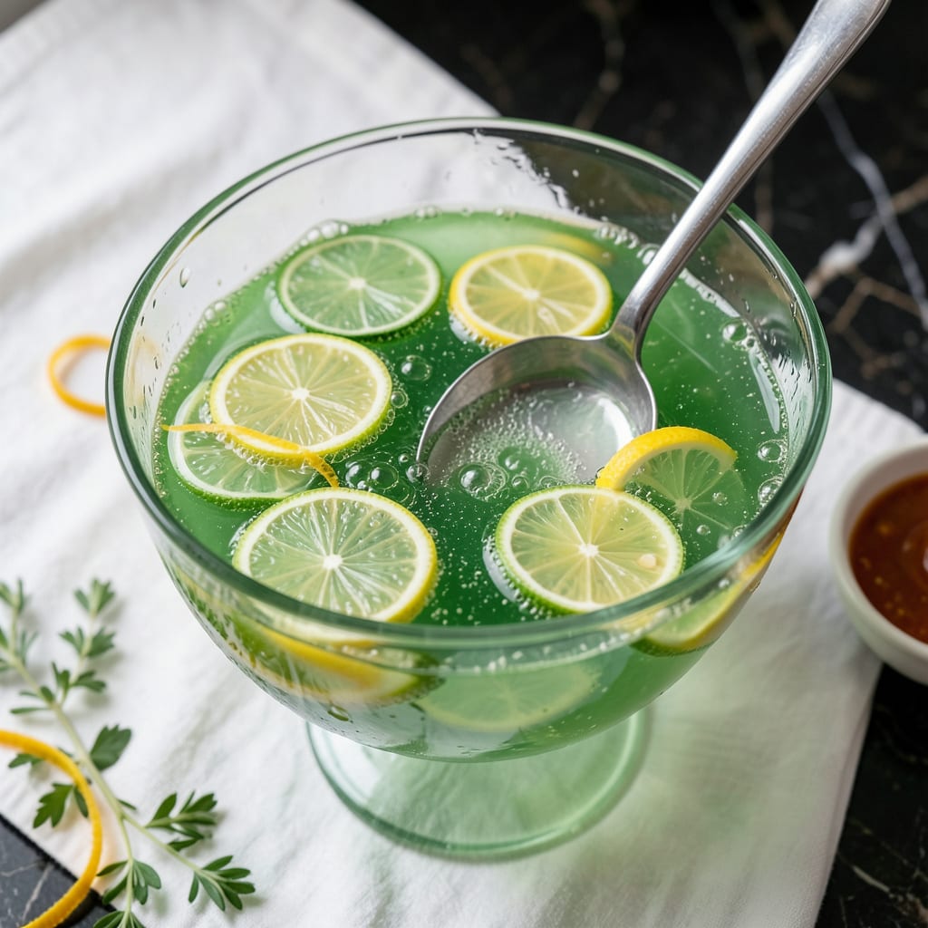 Green Punch Recipe for Baby Shower: Festive and Refreshing Crowd Pleaser example with annotations