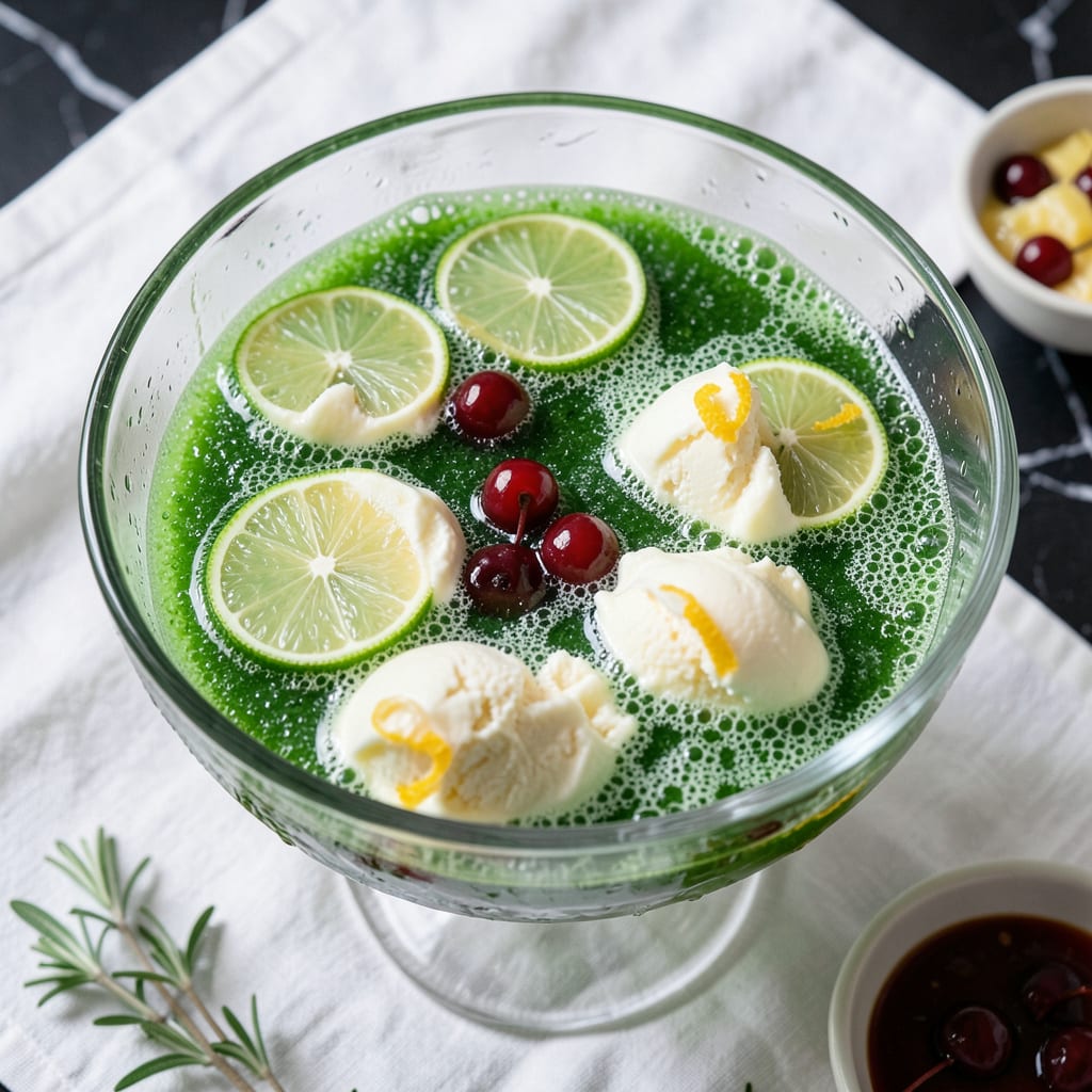Green Punch Recipe for Baby Shower: Festive Pink Drink for Celebrations detailed visual guide