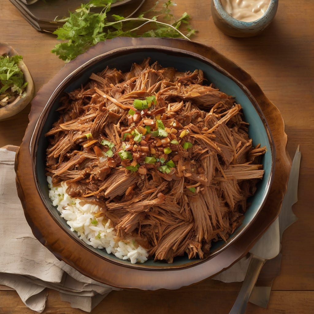 Guy Fieri's Pulled Pork Recipe: Fall Apart Tender in 8 Hours illustration with key details