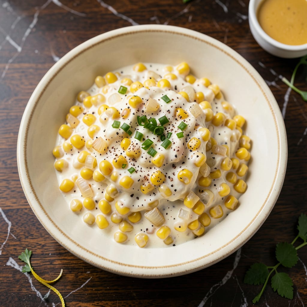 Comprehensive Halls Chophouse Corn Recipe: Creamed Sweetness With a Signature Kick visual reference