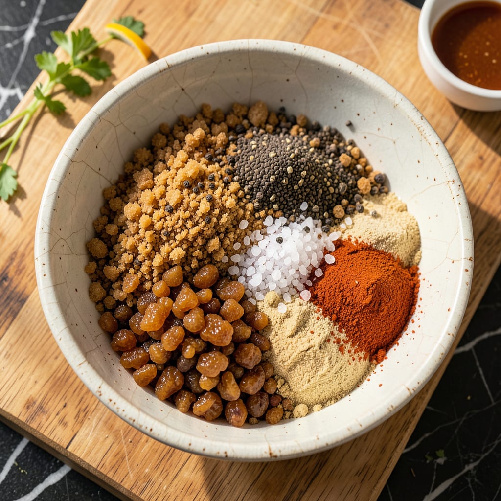 Complete ham dry rub recipe overview image