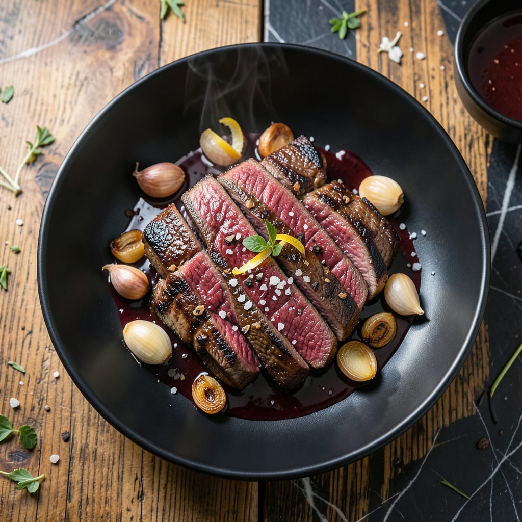 Complete Hanger Steak Recipe Bobby Flay: Steakhouse Quality With Bold Seasoning overview image