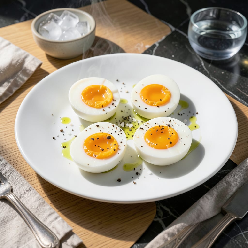 Hard Boiled Egg Breakfast Recipe: Protein Packed Morning Fuel example with annotations