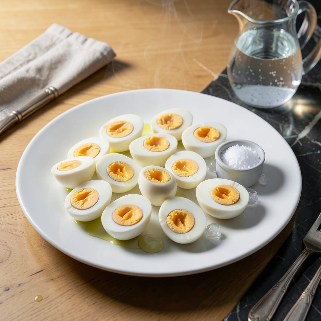 hard boiled quail eggs recipe detailed visual guide
