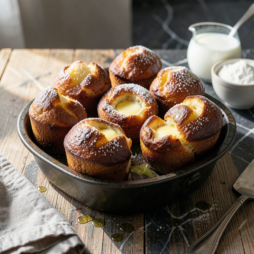 High Altitude Popover Recipe: Pillowy Peaks Every Time example with annotations