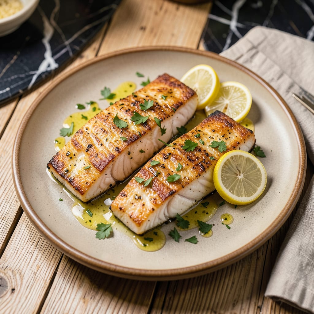 Comprehensive Ina Garten's Baked Halibut Recipe: Lemon Herb Crust With Flaky Perfection visual reference