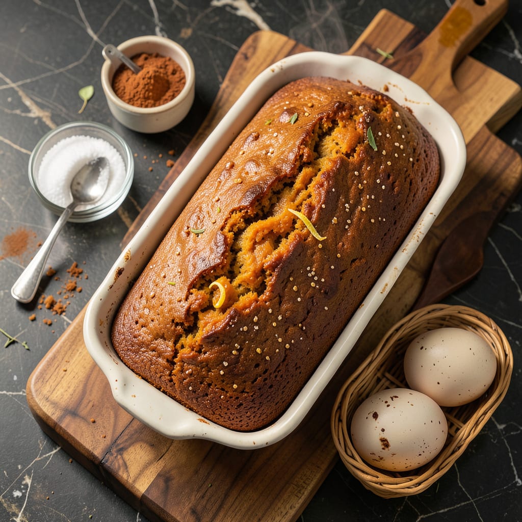 Complete Ina Garten's Pumpkin Bread Recipe: Ultra Moist Loaf with Warm Spice Swirls overview image