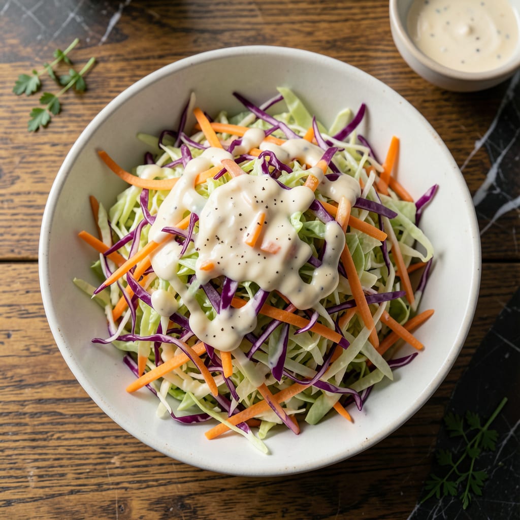 J Alexander's Coleslaw Recipe: Tangy Crunch With a Creamy Kick detailed visual guide