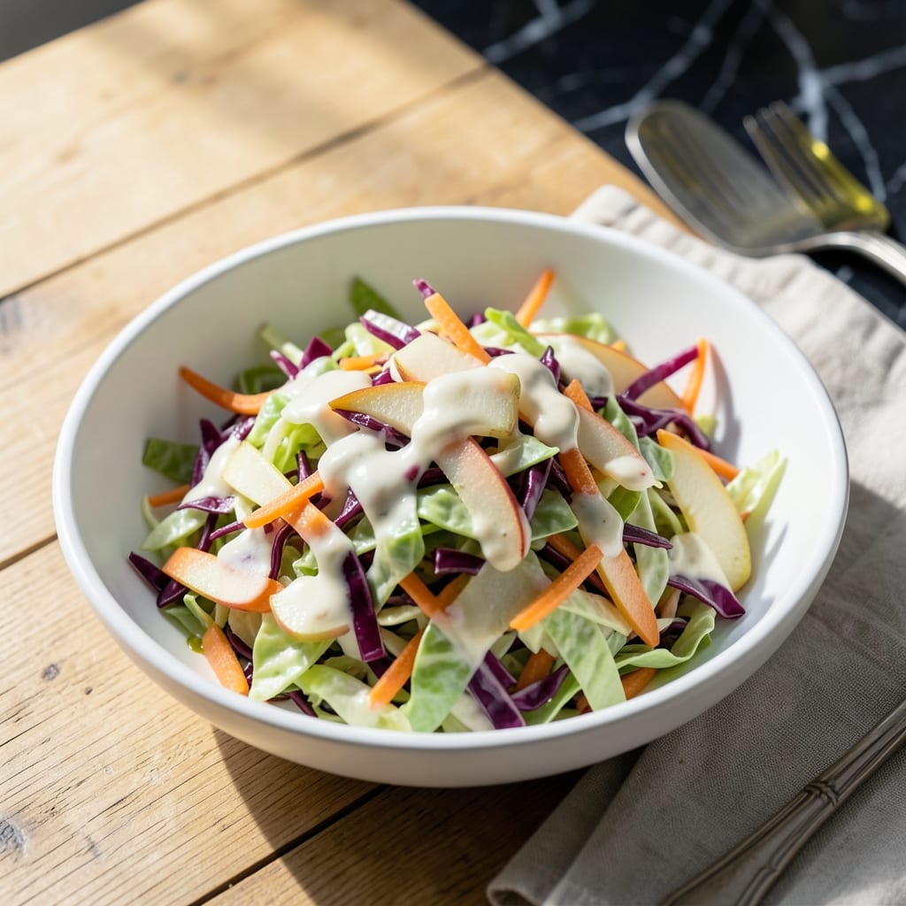 Comprehensive jamie oliver coleslaw recipe with apple visual reference