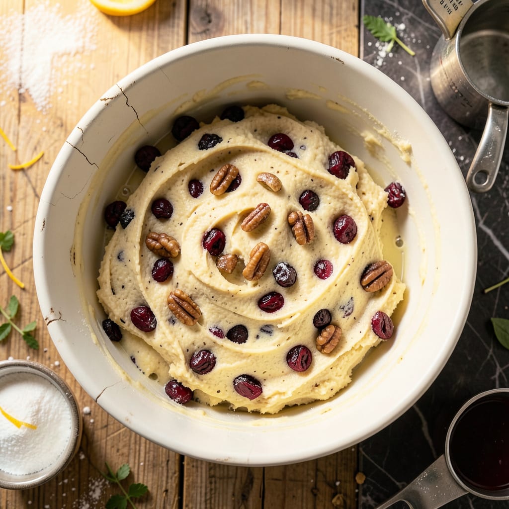 Jason’s Deli Cranberry Walnut Cookie Recipe: Chewy Tartness With Buttery Nut Crunch example with annotations