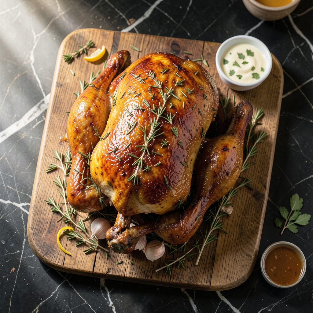 Joanna Gaines' Turkey Recipe: Herb Roasted Holiday Centerpiece detailed visual guide