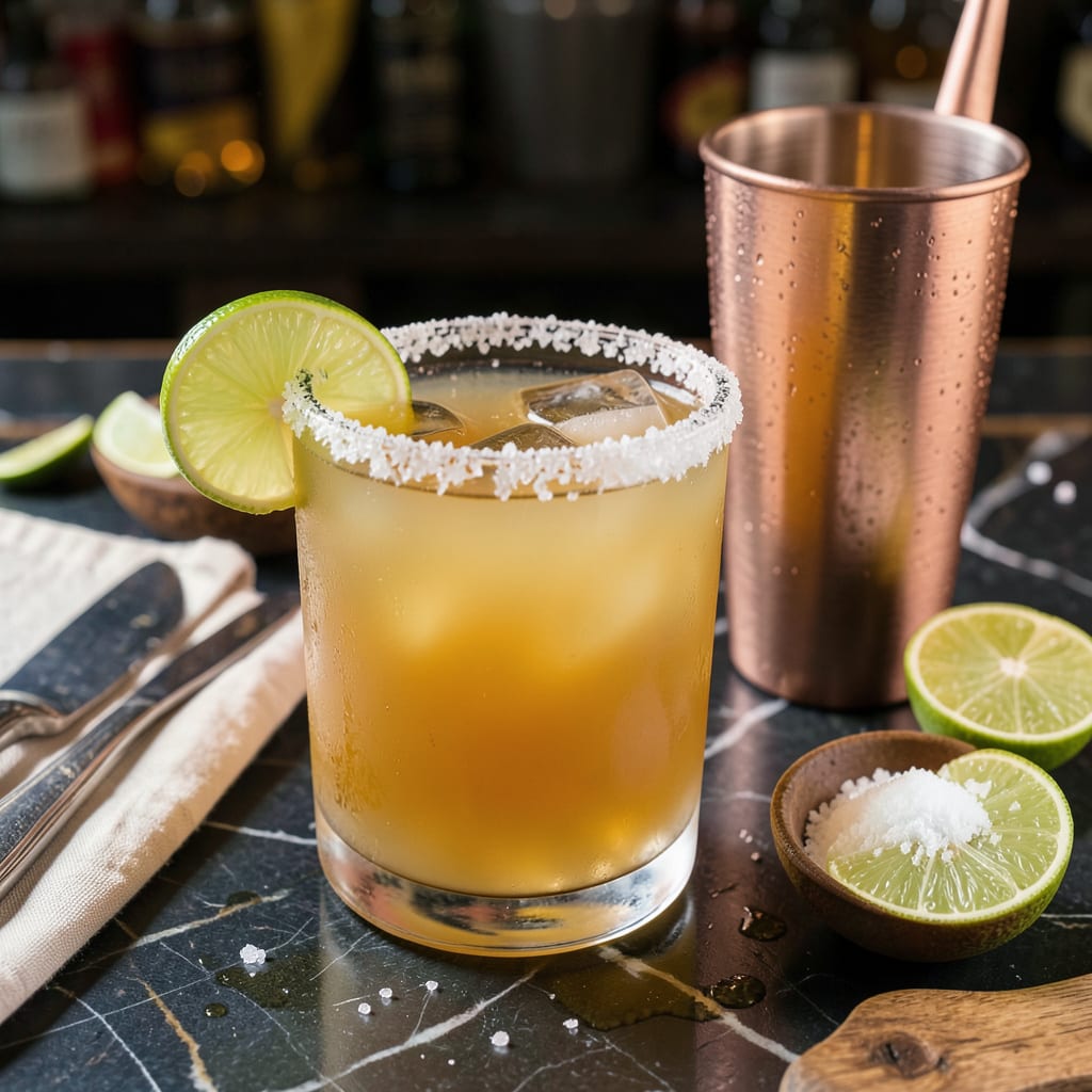 Visual representation of Joe T Garcia's Margarita Recipe: Zesty Lime Perfection with Tequila Kick