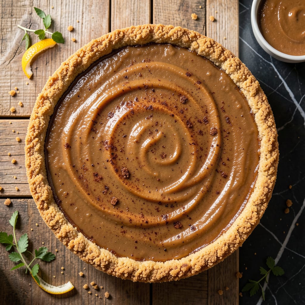 Visual representation of Keebler Pumpkin Pie Recipe: Spiced Filling in a Flaky Crust