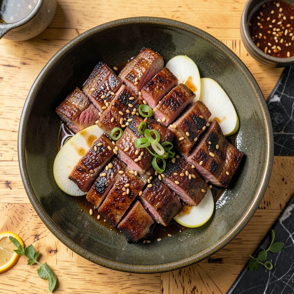 Korean BBQ Short Ribs Recipe: Sweet Soy Glazed Meat With Charred Edges detailed visual guide
