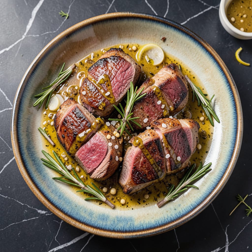 Comprehensive Lamb Chops Recipe: Rosemary Garlic Crust With Juicy Pink Centers visual reference