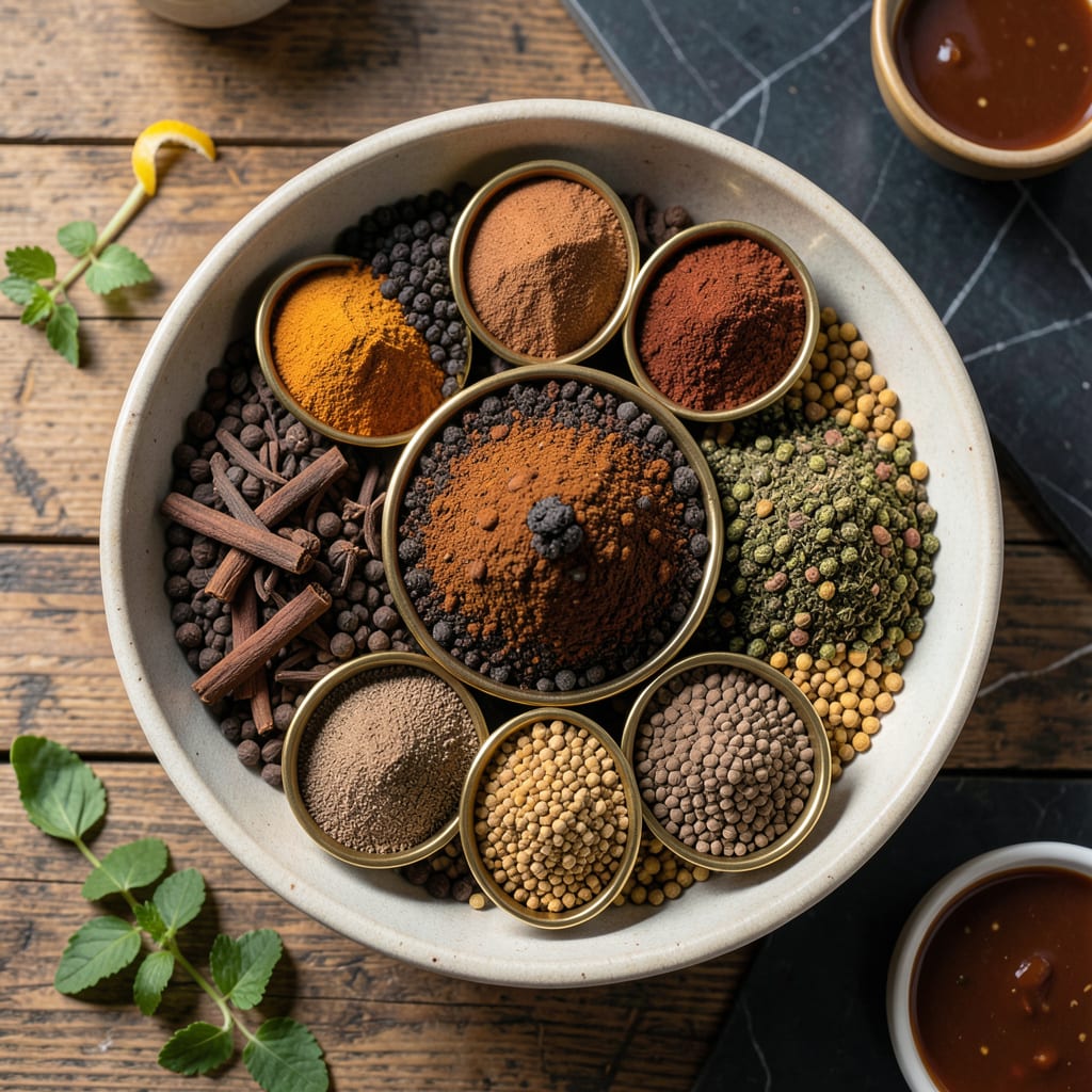 Complete lebanese seven spice recipe overview image