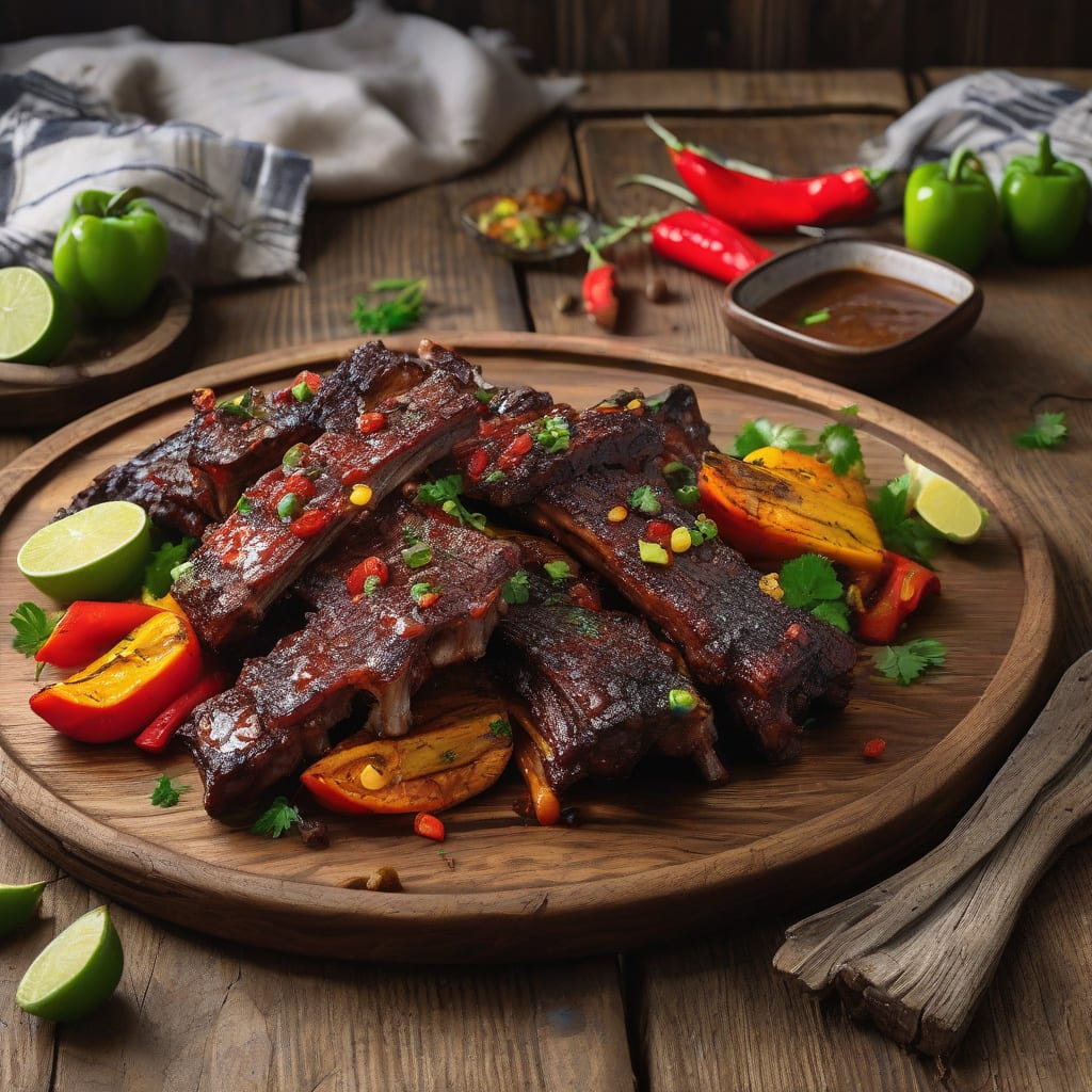 Leftover Pork Ribs Recipe: Transforming Leftovers into a Mouthwatering Feast example with annotations