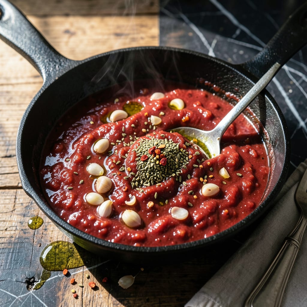 Leftover Spaghetti Sauce Recipe: Flavor Boosting Second Act Magic example with annotations