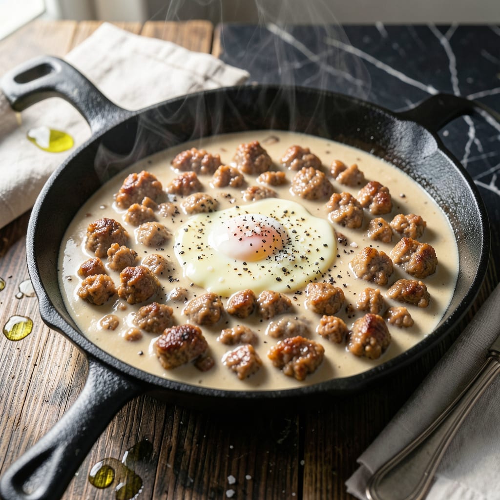 Visual representation of Libby's Sausage Gravy Recipe: Southern Biscuit Topping Classic