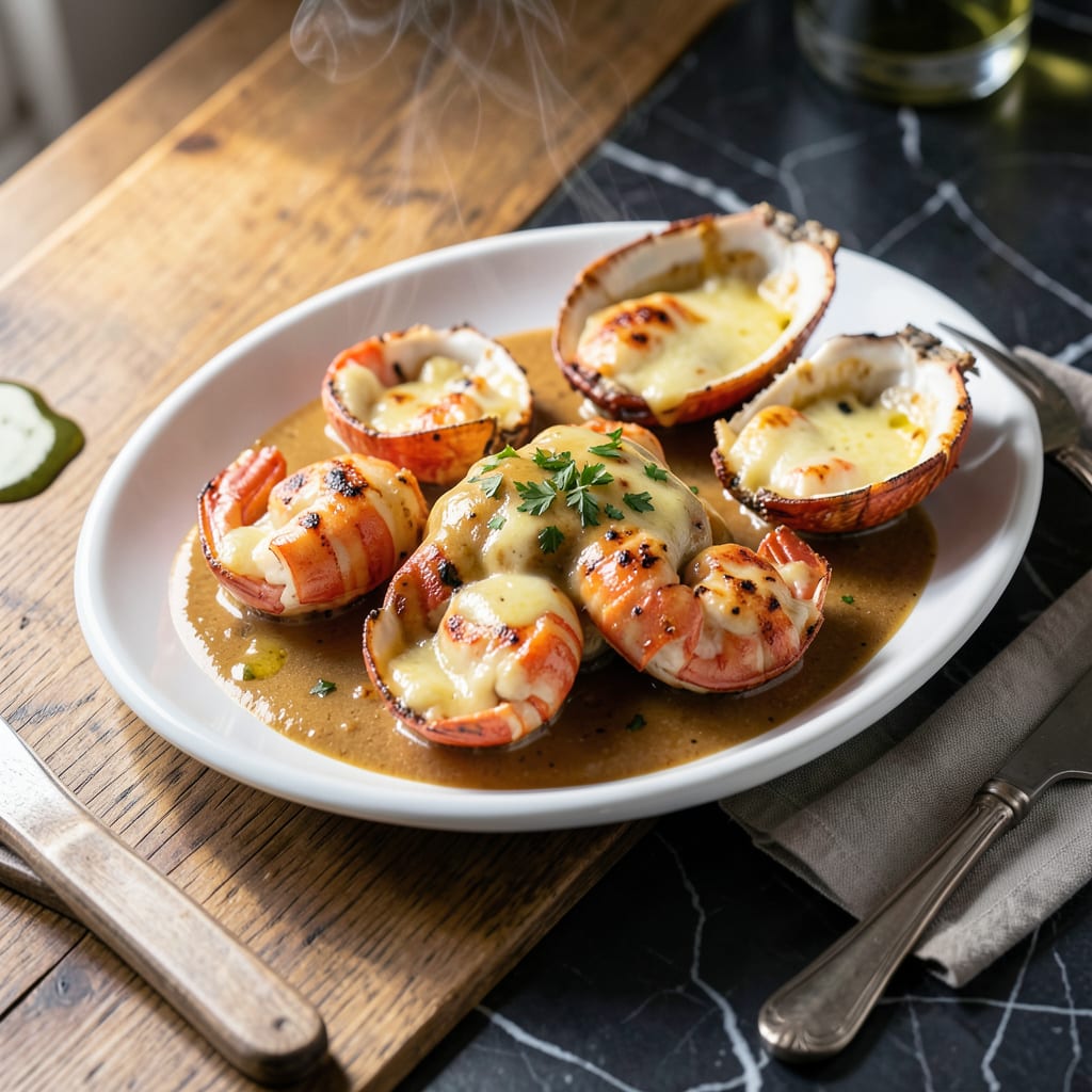 lobster thermidor recipe gordon ramsay illustration with key details