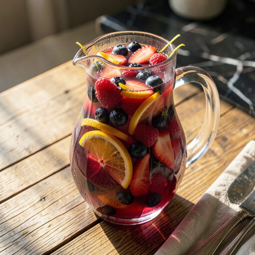 Complete Longhorn Berry Sangria Recipe: Refreshing Pitcher Perfect for Crowds overview image