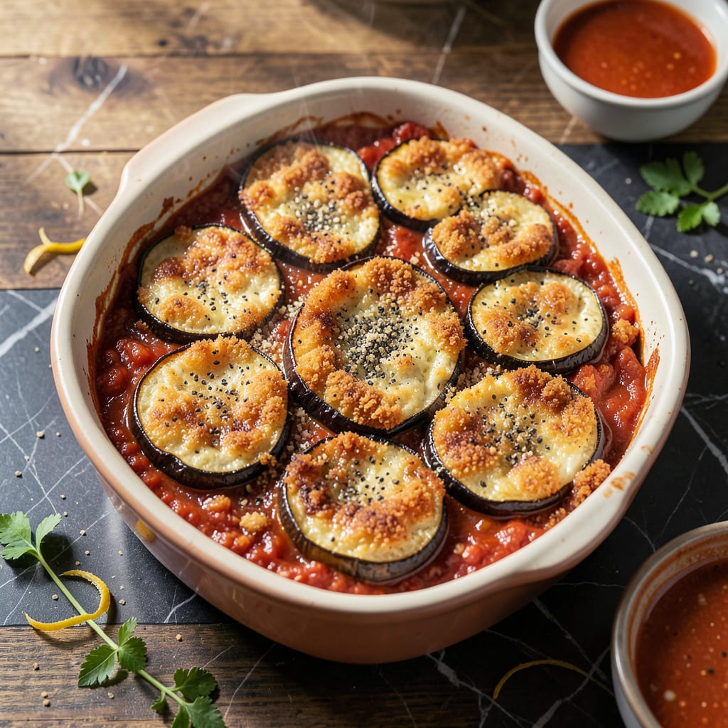 Complete Luby's Eggplant Casserole Recipe: Creamy Layers of Tex Mex Comfort overview image