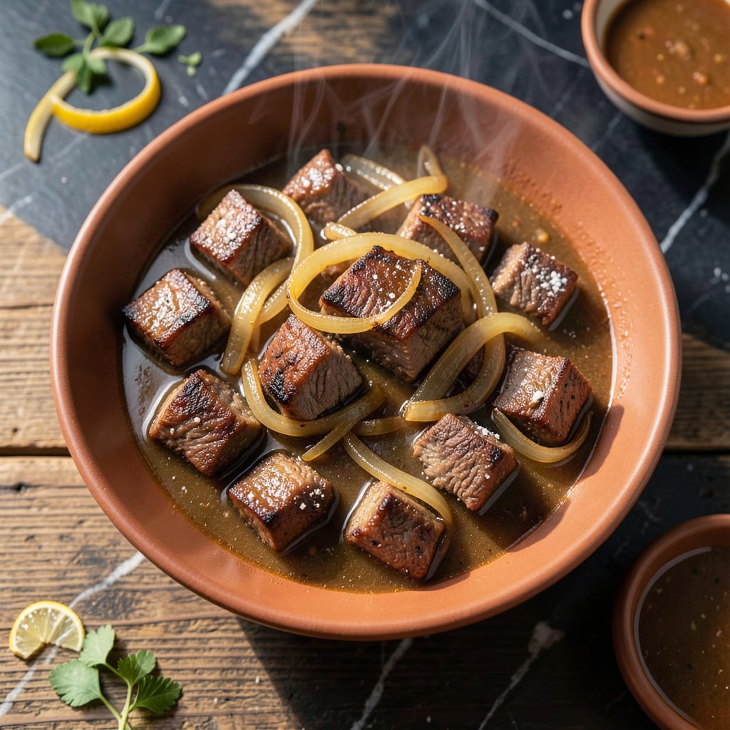 magnolia beef stew recipe illustration with key details