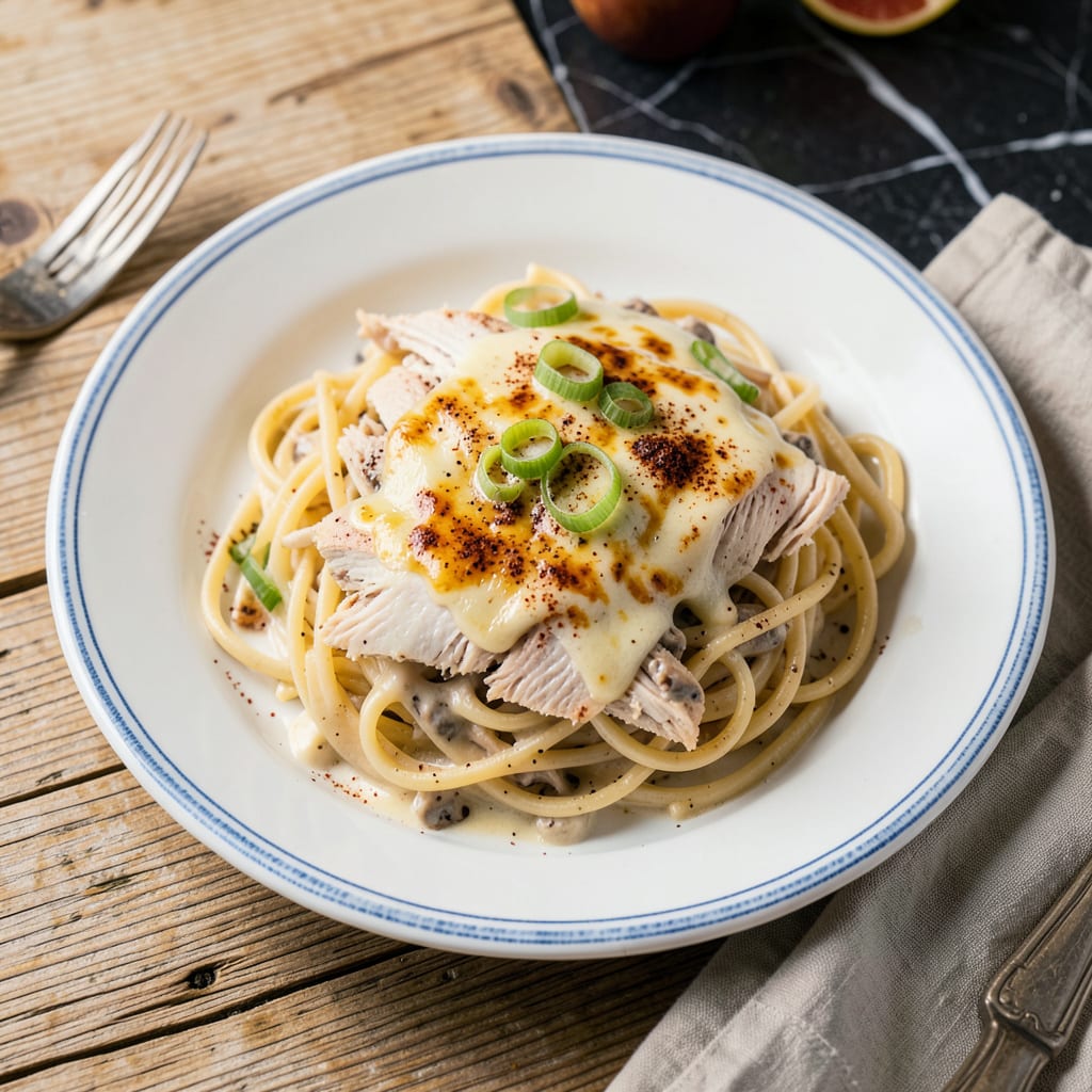 Complete Magnolia Chicken Spaghetti Recipe: Creamy Casserole With a Texas Twist overview image