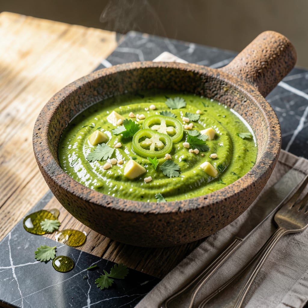 Complete Mamacitas Green Sauce Recipe: Zesty Avocado and Herb Blend overview image