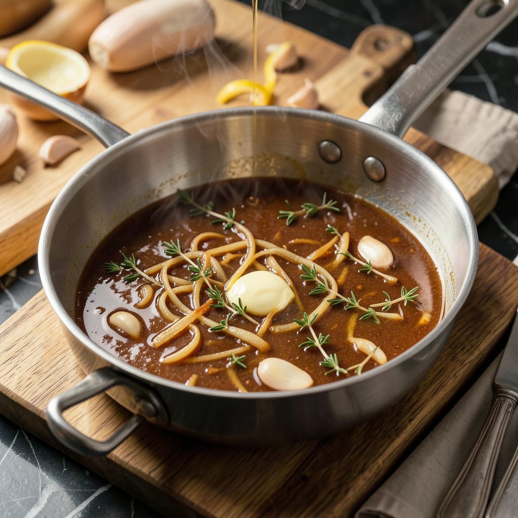 Visual representation of Marsala Wine Sauce Recipe: Rich, Velvety Depth for Any Dish