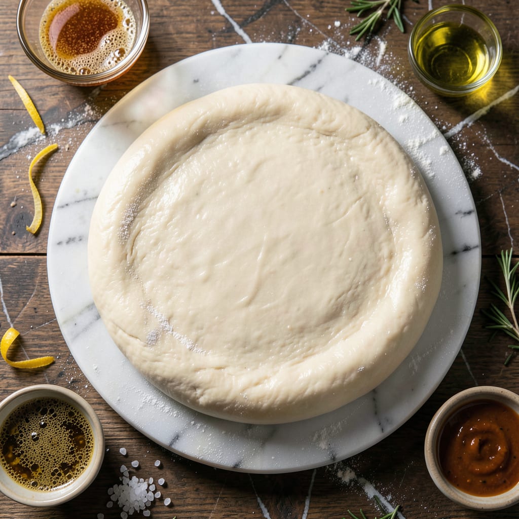 Visual representation of Martha Stewart Pizza Dough Recipe: Foolproof Crust With Artisan Rise