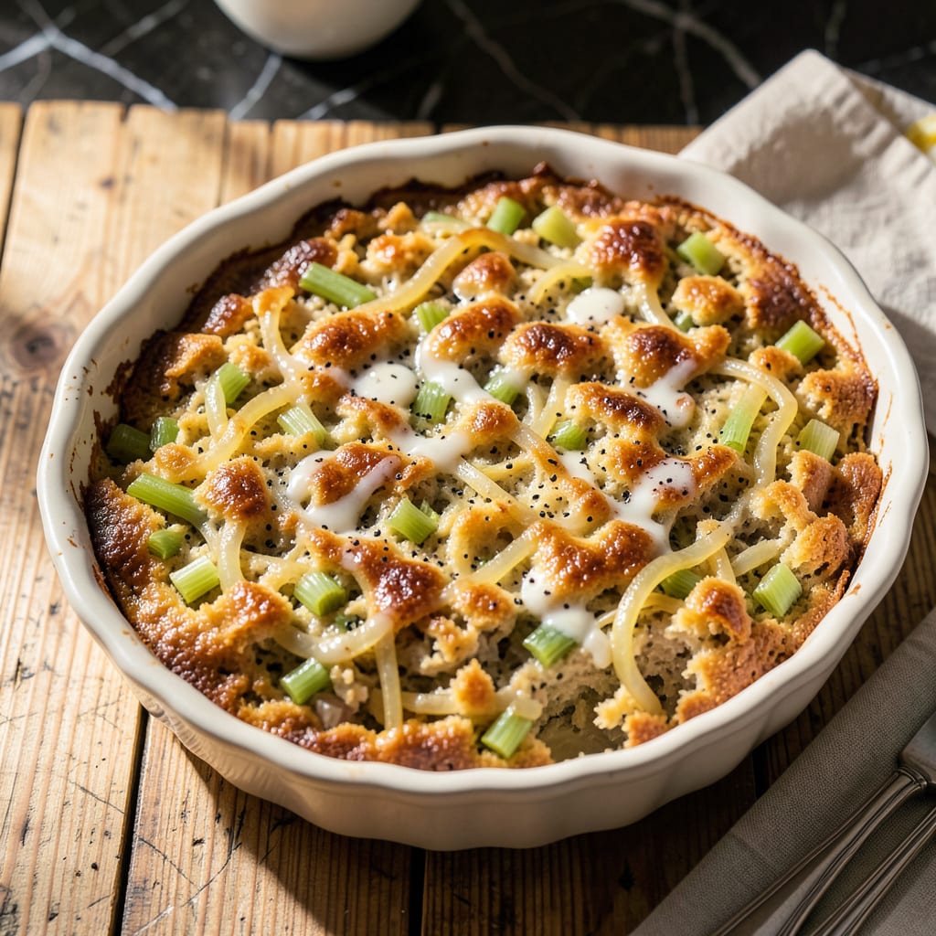 Visual representation of martha white cornbread dressing recipe