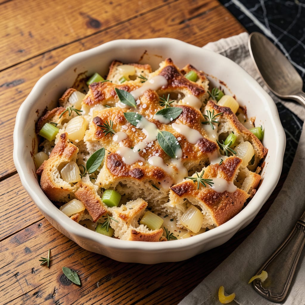 Comprehensive Martin's Stuffing Recipe: Herb Infused Bread Cubes With Golden Crust visual reference