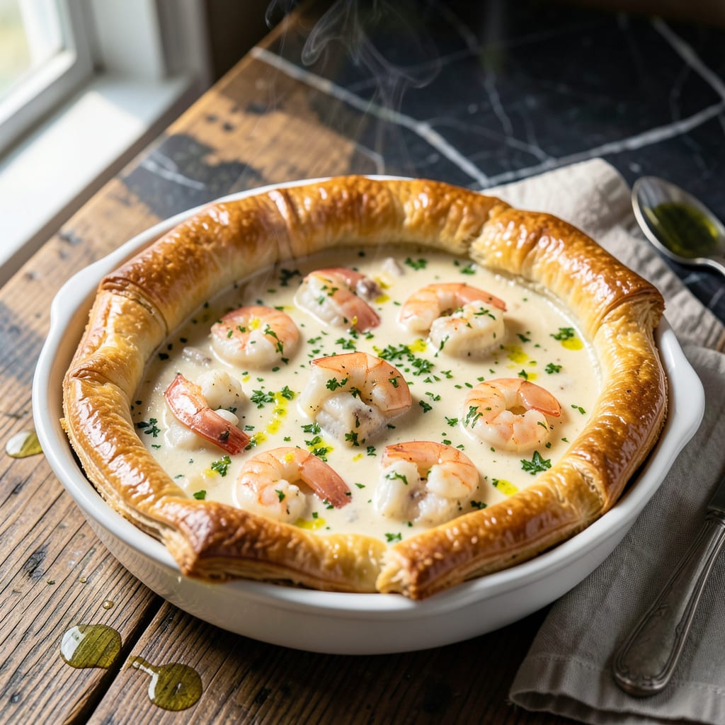 Mary Berry Fish Pie Recipe: Flaky Pastry Over Creamy Seafood detailed visual guide