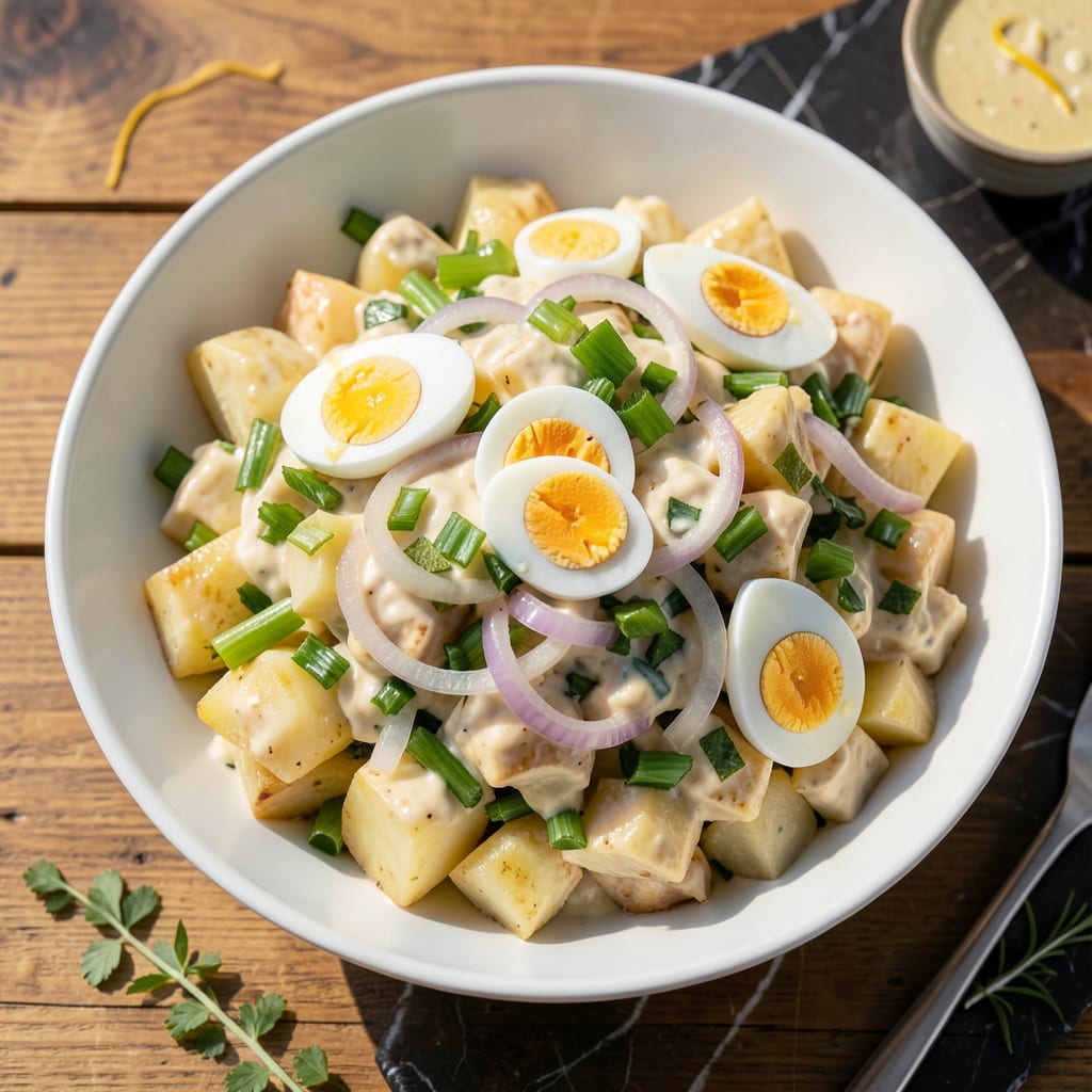 Complete Marzetti Potato Salad Recipe: Classic Creamy Side with Fresh Herbs overview image