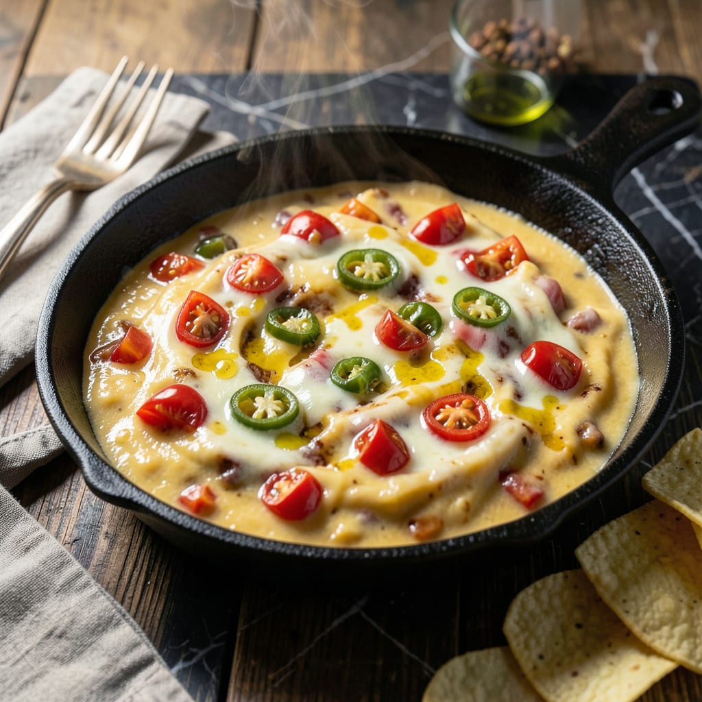 mcalisters cheese dip recipe example with annotations