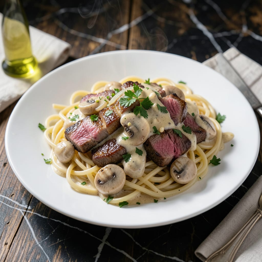 Comprehensive McCormick Beef Stroganoff Recipe: Creamy Mushroom Sauce Over Tender Noodles visual reference