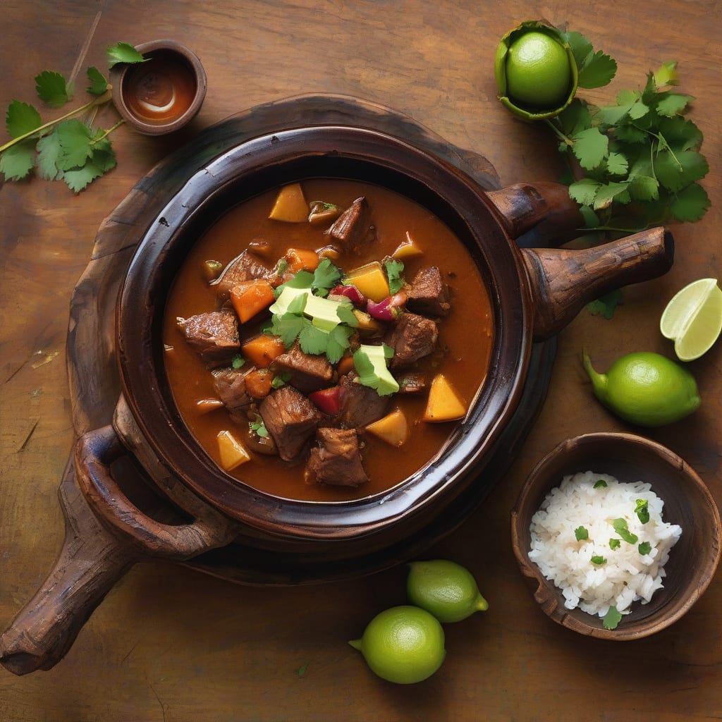 Mexican Pork Stew Recipe: Hearty Comfort in Every Bowl illustration with key details