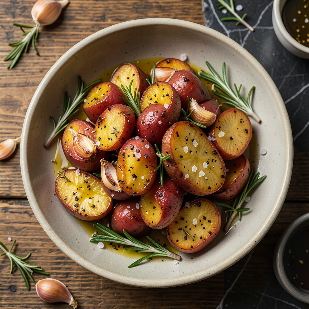 Visual representation of Mini Red Potatoes Recipe: Buttery Crisp Edged Bites in 25 Minutes