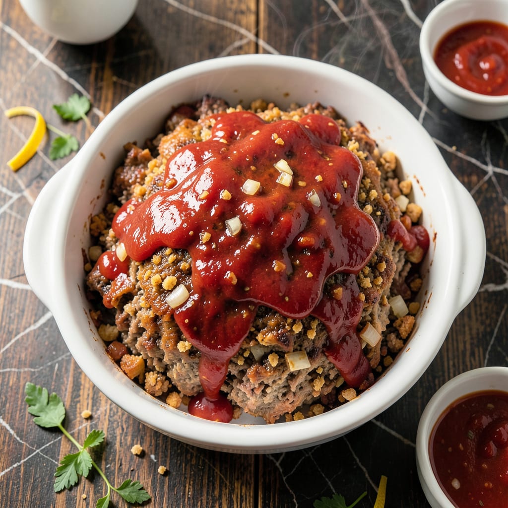 Mrs Grass Meatloaf Recipe: Nostalgic Homestyle Flavor in Every Slice illustration with key details