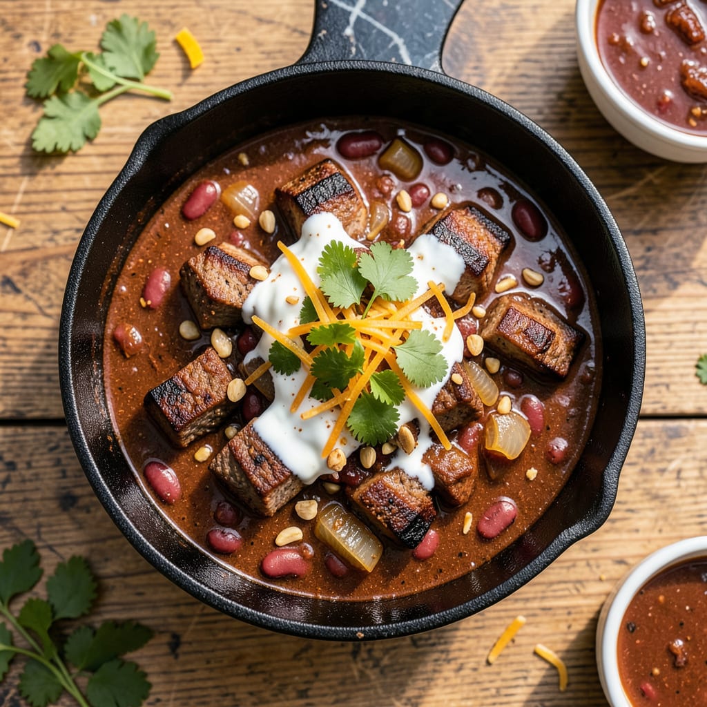 Mrs Grimes' Chili Recipe: Hearty Bowl of Texas Style Comfort detailed visual guide