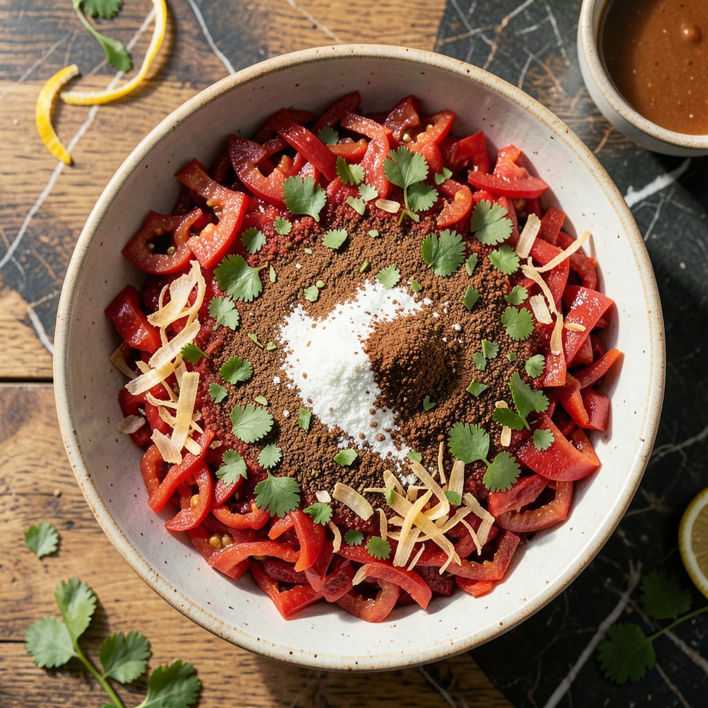 Mrs Wages Salsa Mix Copycat Recipe: Zesty Tomato Blend With Restaurant Style Kick example with annotations