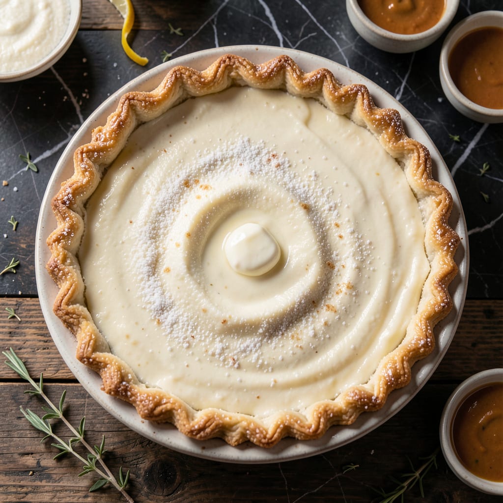 Mrs Wicks' Sugar Cream Pie Recipe: Hoosier Classic With Silky Custard illustration with key details