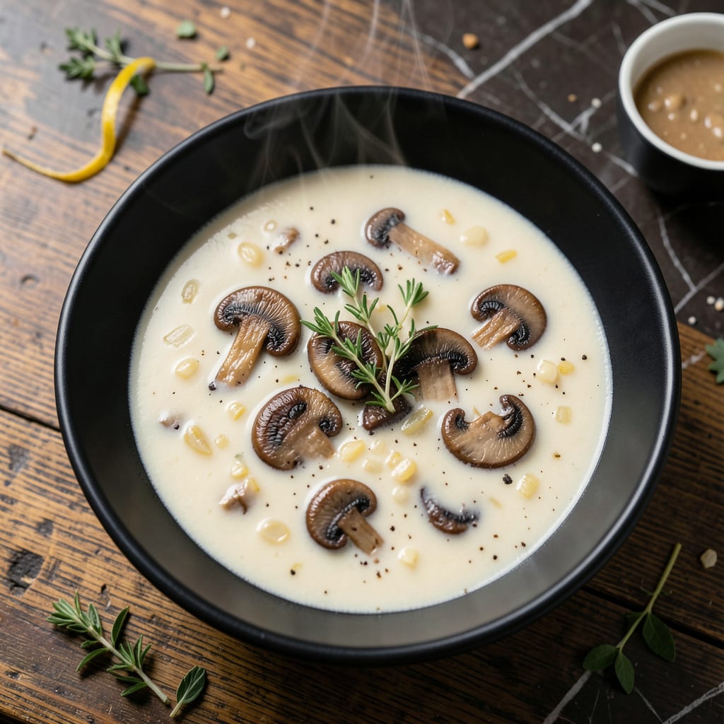 Mushroom Soup Recipe Gordon Ramsay: Velvety Smooth With Earthy Depth example with annotations
