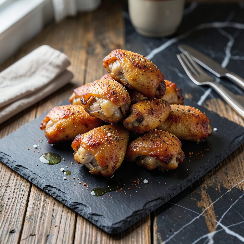 Complete Naked Chicken Wings Recipe: Crispy Skin Without the Sauce overview image