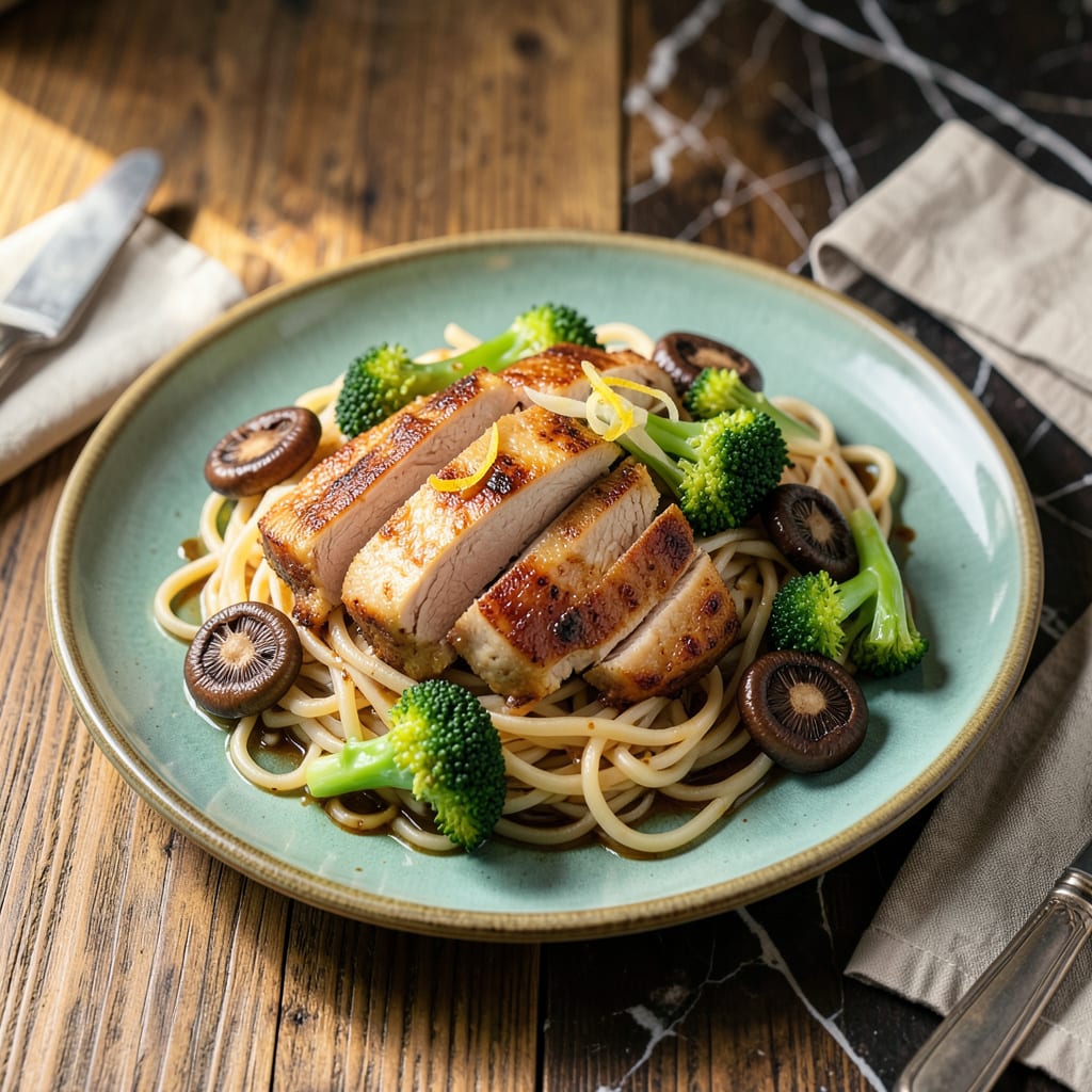 Visual representation of Okazuya Chow Fun Recipe: Wok Fried Noodles With Smoky Charred Depth