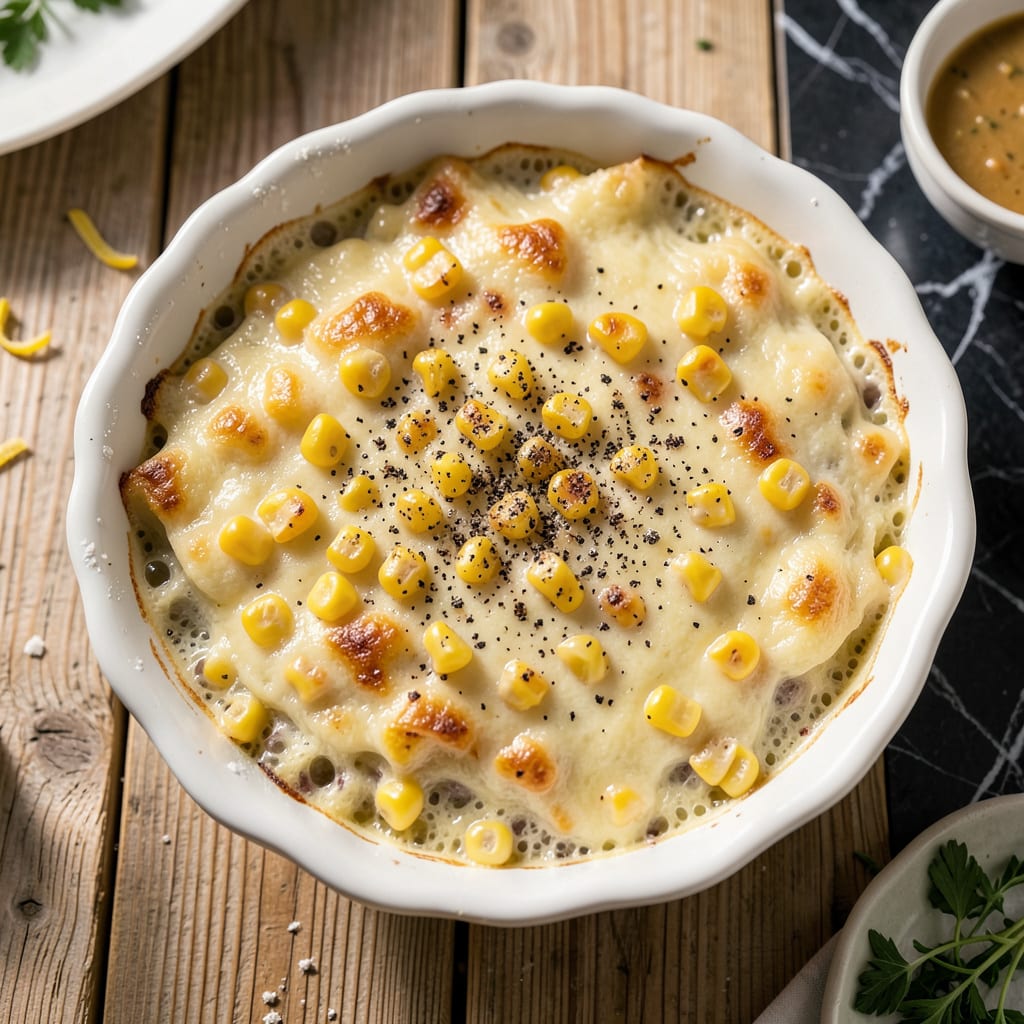 Comprehensive Old Betty Crocker Scalloped Corn Recipe: Vintage Creamy Layers With Buttery Crumb Topping visual reference