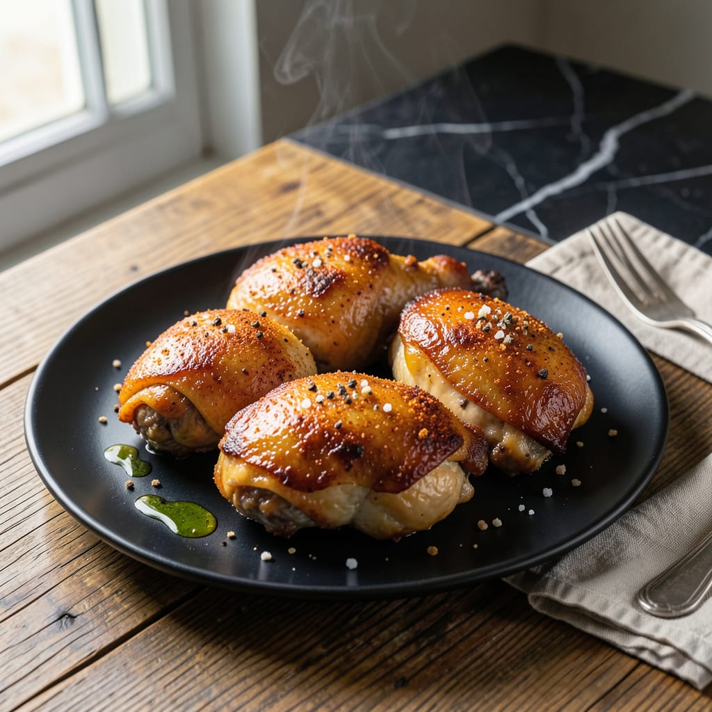 old fashioned pressed chicken recipe illustration with key details
